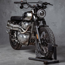 High-Mount Scrambler Full Exhaust System for Royal Enfield Interceptor 650 & Continental GT 650