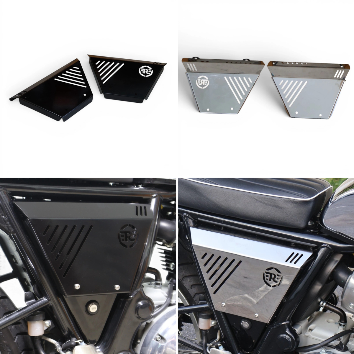 SLIM SIDE PANELS FOR Royal Enfield Continental GT650 & Interceptor 650 INT650 Main image