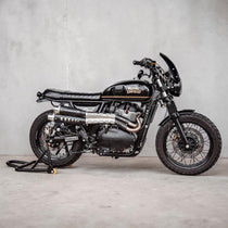 High-Mount Scrambler Full Exhaust System for Royal Enfield Interceptor 650 & Continental GT 650