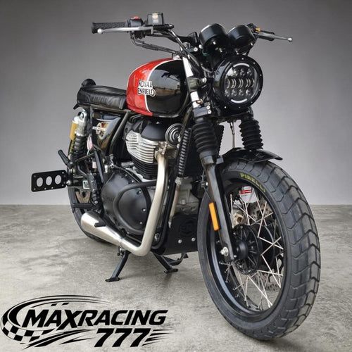 Full Exhaust System Stainless Steel for Royal Enfield Continental GT 650 & Interceptor INT 650