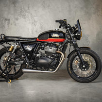 Full Exhaust System Stainless Steel for Royal Enfield Continental GT 650 & Interceptor INT 650