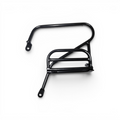 Side Saddlebag Support Rack for Royal Enfield Interceptor 650 & Continental GT 650 | Heavy Duty Luggage Carrier Bracket | Black