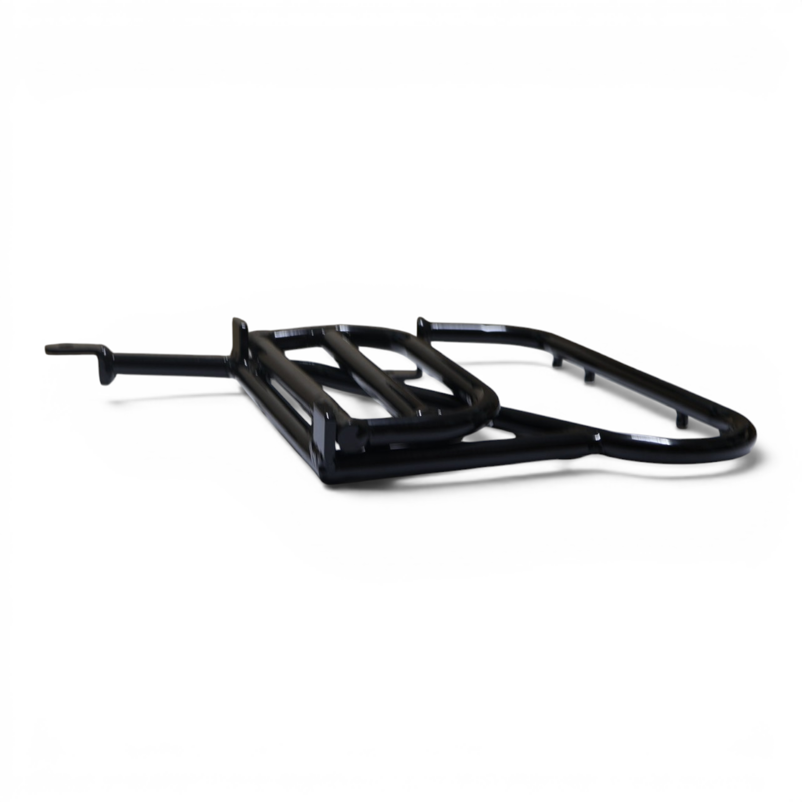 Side Saddlebag Support Rack for Royal Enfield Interceptor 650 & Continental GT 650 | Heavy Duty Luggage Carrier Bracket | Black